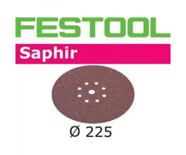 Фото Материал шлифовальный Festool Saphir P 36, компл. из 25 шт. STF D225/8 P 36 SA/25X в интернет-магазине ToolHaus.ru